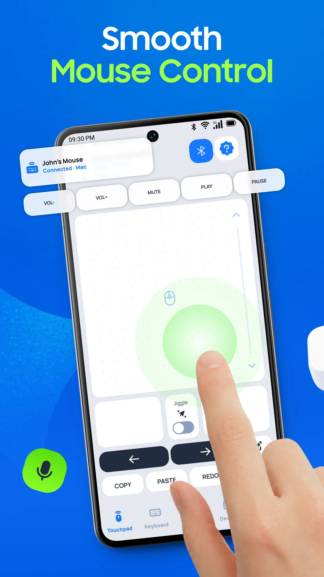 Wireless Keyboard: Air Mouse screenshot